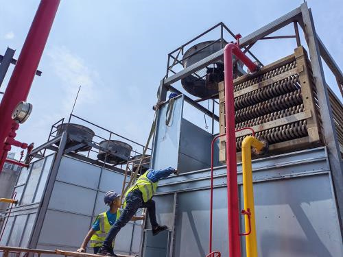 冷却塔降噪处理的方法,冷却塔隔音降噪工程