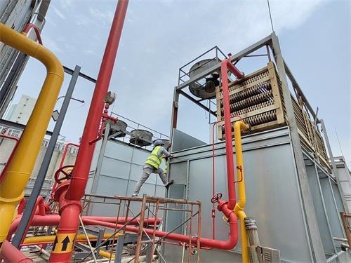 冷却塔噪声噪音处理方法,冷却塔噪声源强
